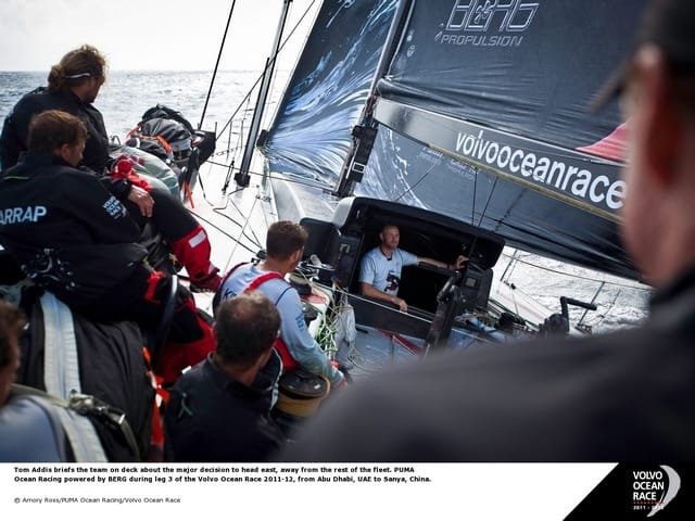 PUMA leg 3 Push PUMA crew Leg 3 Push (Photo by Amory Ross/PUMA Ocean Racing/Volvo Ocean Race)