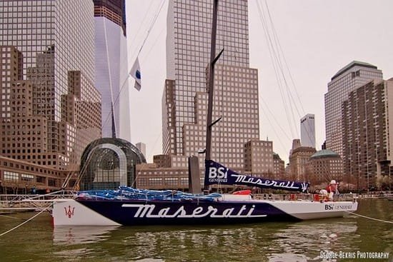 Maserati at North Cove, NYC by George Bekris Maserati at North Cove, NYC (Photo by George Bekris)