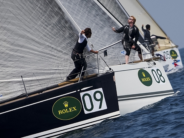 Start of the Swan 45s (Photo by Carlo Borlenghi / Rolex)