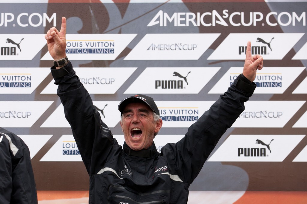 Loick Peyron 34th America's Cup - America's Cup World Series Venice 2012 - Final race day  (Photo © ACEA 2012/ Photo Gilles Martin-Raget)
