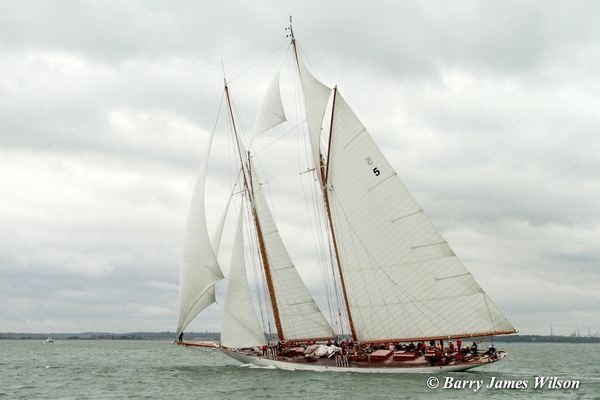 Largest in the fleet Eleonora (Photo by Barry James Wilson)