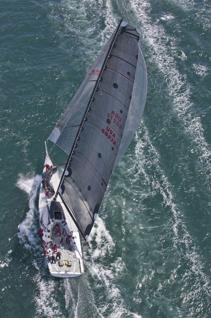 Shockwave - USA 60272 - a mini maxi yacht skippered by George Sakellaris (Photo by  Daniel Forster/PPL)