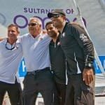 Sidney Gavignet, Albert Whitley, Mohsin Al Busadi and Fahad Al Hasni (Photo by George Bekris)