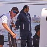 Skipper Sidney Gavignet (Photo by George Bekris)