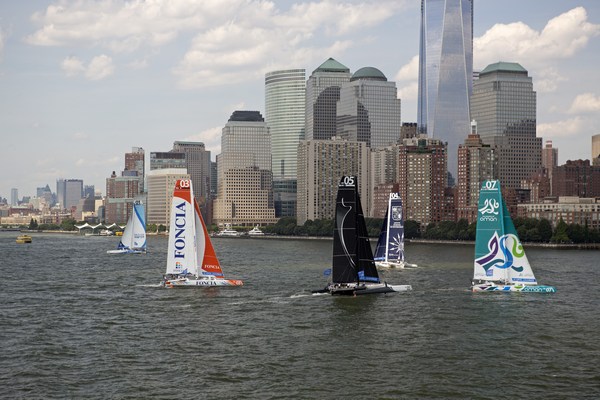 Krys Ocean Race for Multi One Design 70s prolog race from Newport To New York, NY. Finish in New York. 