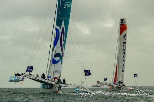 Cowes Barry James Wilson 6 Oman Sail and Foncia MOD 70s (Photo by Barry James Wilson)