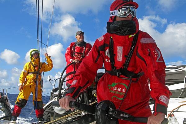 green-dragon-on-deck Photo By Guo Chuan / Green Dragon Racing / Volvo Ocean Race
